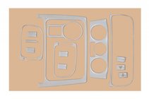 Volkswagen Polo 2010–2017 Instrumentbordbeklædning Aluminium foto 1
