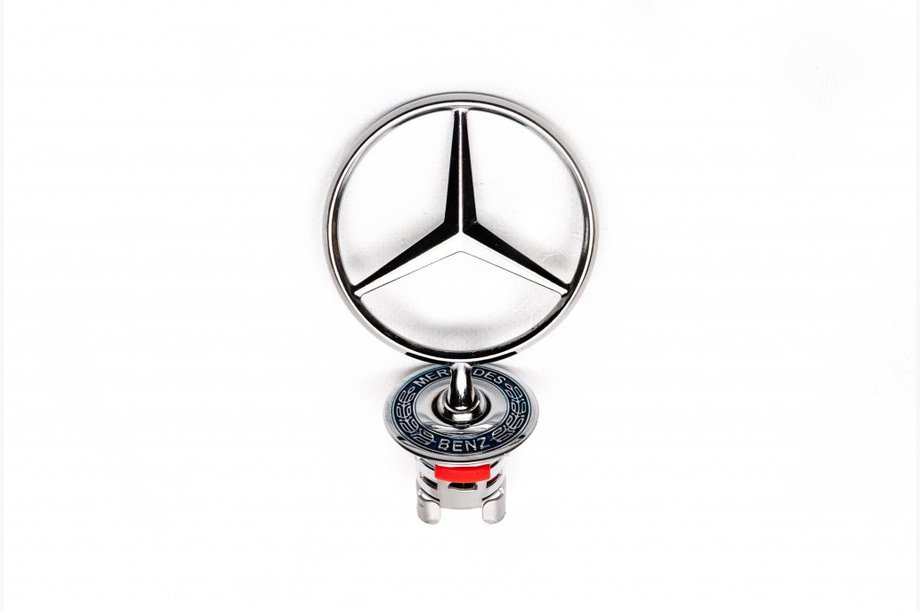 Mercedes S-Klasse W221 2005–2013 Emblem med trådkors (med tekst) Image