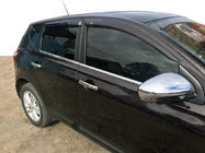 Nissan Qashqai 2010–2014 Udvendige dørkantslister (4 stk., rustfrit stål) Standardudgave, OmsaLine – italiensk rustfrit stål foto 1