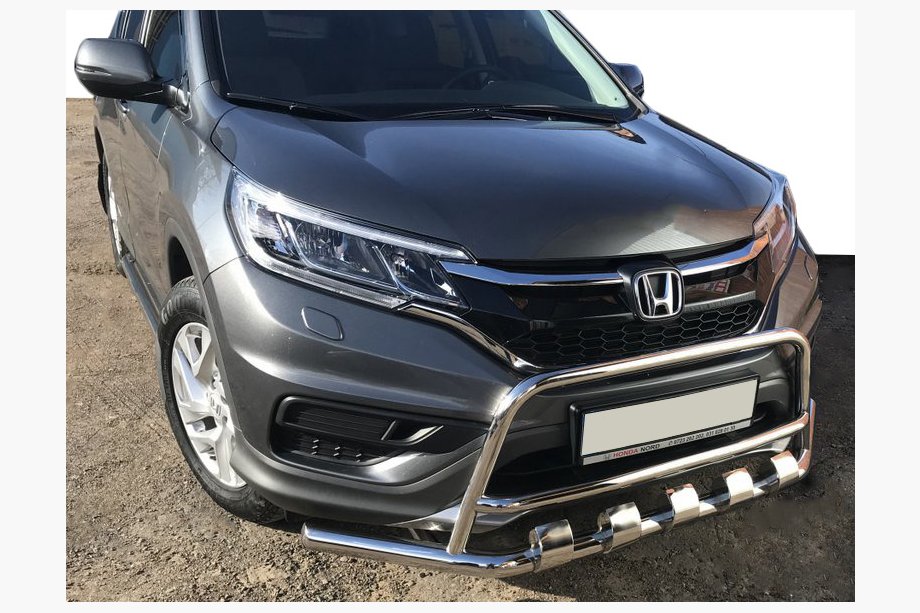 Honda CRV 2012–2016 Frontbøjle WT003-ST-V2 (rustfrit stål) Image