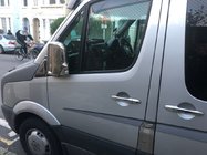 Volkswagen Crafter 2006–2016 Tankdækselbeklædning (rustfrit stål) foto 2