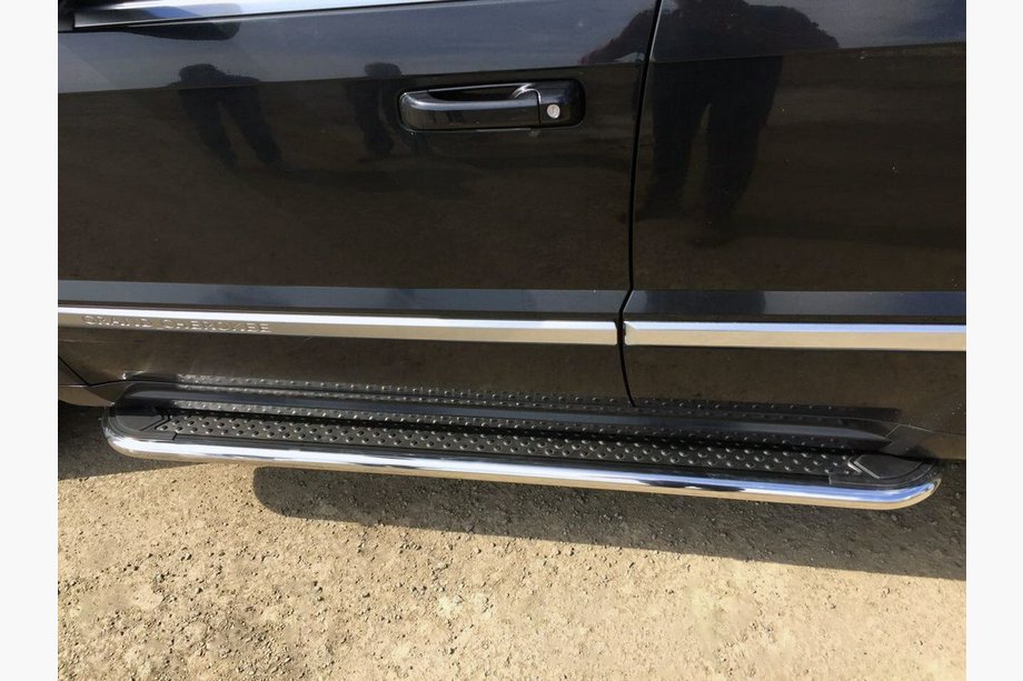Toyota Highlander 2013–2019 Sidetrin Maydos V2 (2 stk., rustfrit stål) Image