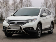 Honda CRV 2012–2016 Frontbeskyttelse WT003 (rustfrit stål) foto 1
