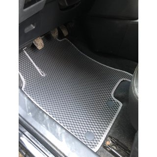 Måtter til +2 (3 rækker, EVA, sorte) Nissan Qashqai 2010–2014 foto 1