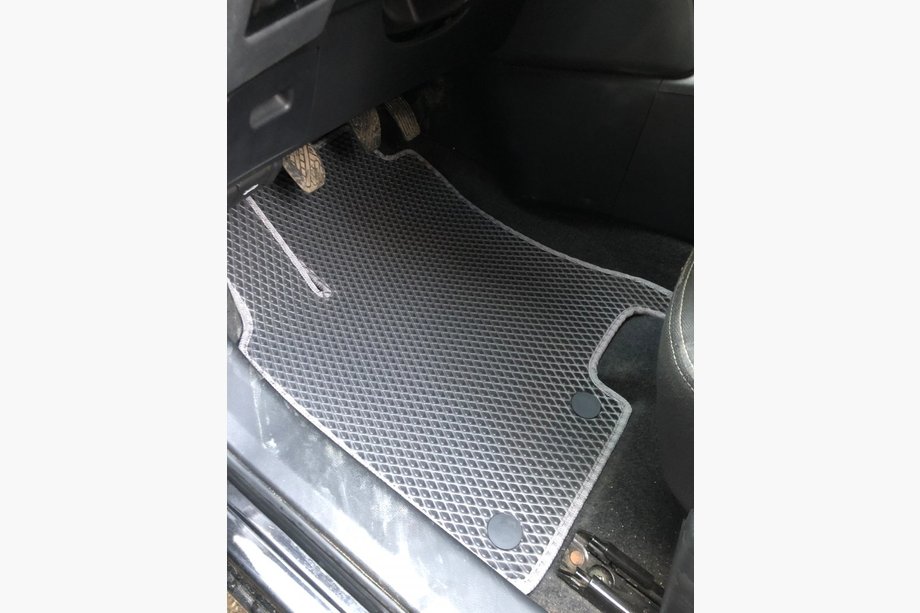 Nissan Qashqai 2010–2014 Måtter til +2 (3 rækker, EVA, sorte) Image