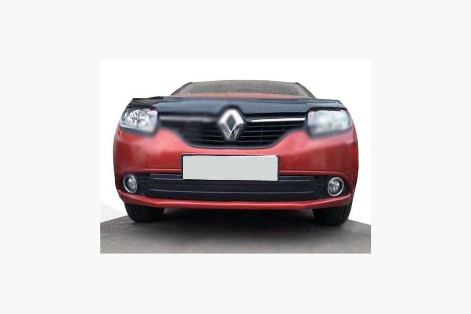 Renault Logan II 2013–2022 Vinter nederste afdækning til kølergrill (2013-2015) Mat Image