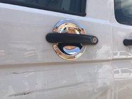 Volkswagen T5 Multivan 2003–2010 Beskyttelsesplader under dørhåndtag (rustfrit stål) OmsaLine - Italiensk rustfrit stål, 4 stk foto 4