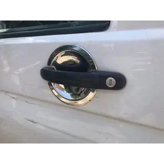 Krom dørhåndtagskåle