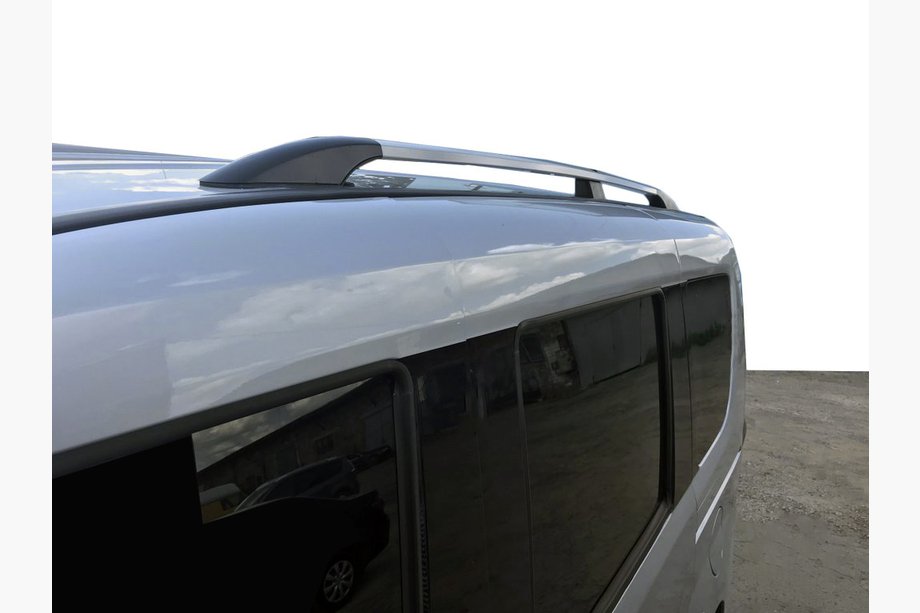 Opel Combo 2012–2018 UDSALG!!! Tagrælinger grå metallic (plastfødder) Image