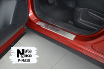 Mazda CX-5 2017–2025 Dørtrinslister Nathaniko (4 stk., rustfrit stål) foto 2