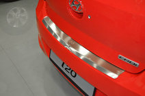 Hyundai I-20 2008–2012 Bagkofangerbeskytter med ombuk Nataniko (rustfrit stål) 2010-2012 foto 1