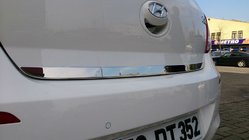 Hyundai I-20 2012–2014 Bagagerumskantliste (rustfrit stål) foto 2
