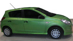 Hyundai I-20 2008–2012 Sideskørter (klar til lakering) foto 1
