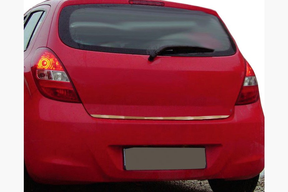 Hyundai I-20 2008–2012 Bagagerumskantliste (rustfrit stål) Image