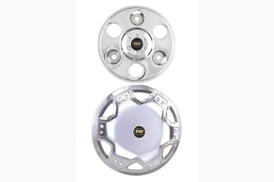 Volkswagen LT 1995–2006 Kromede hjulkapsler i metal (2 stk.) Image