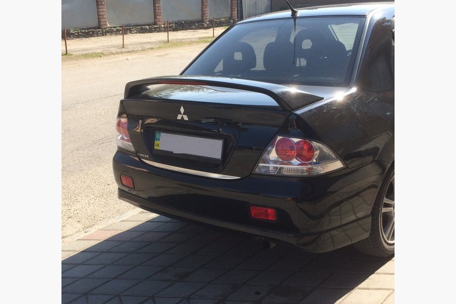 Mitsubishi Lancer 9 2004–2008 Bagagerumskantliste (rustfrit stål) Image