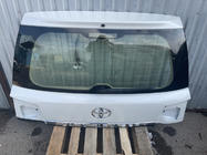 Toyota Land Cruiser 200 2007–2021 Øverste bagklap 2016+ hvid (brugt, original) foto 1