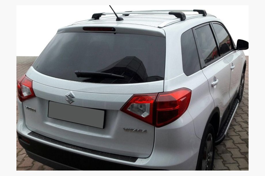Toyota Rav 4 2019–2025 Tværstænger til integrerede tagrælinger, låsbare med nøgle (2 stk) Sort Image