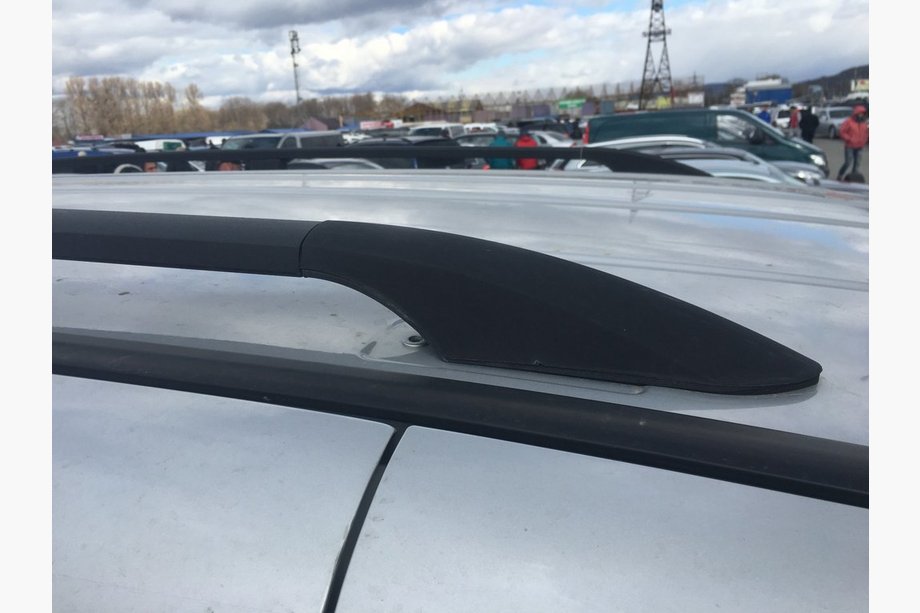 Fiat Doblo II 2010–2022 Sorte tagrælinger Standard, Plastfødder Foto 2
