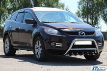 Mazda CX-9 2007–2016 Frontbeskyttelse WT003 (rustfrit stål) foto 3