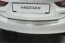 Mazda 6 2012–2024 Bagkofangerbeskytter med kant Nataniko (4D, rustfrit stål) foto 1