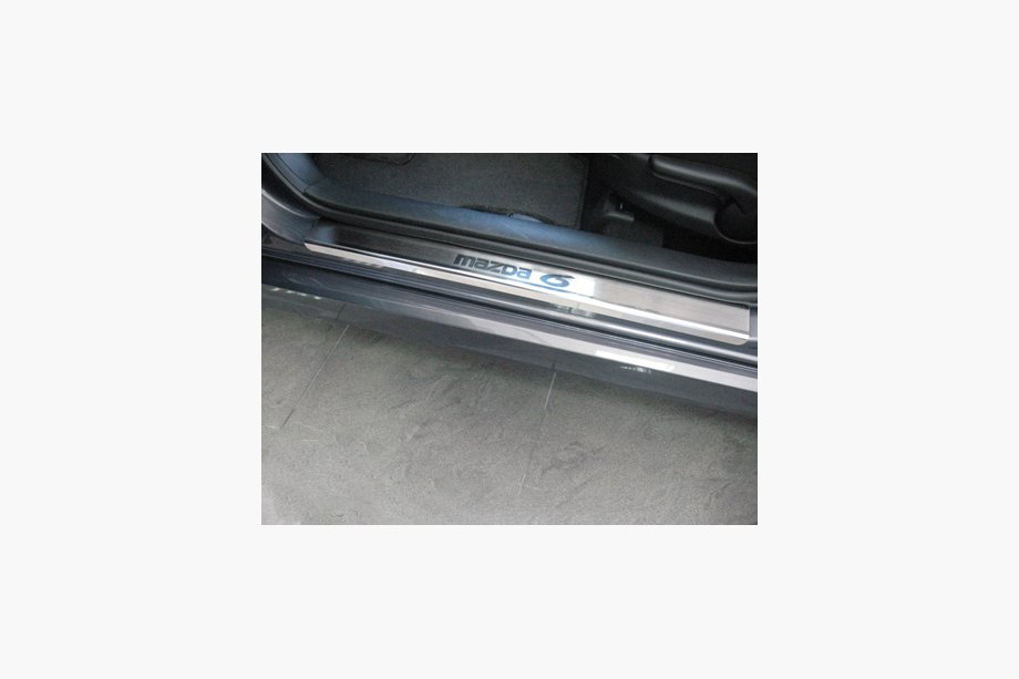 Mazda 6 2008–2012 Dørtrinslister Nathaniko (4 stk., rustfrit stål) Image