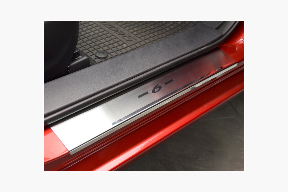 Mazda 6 2012–2024 Dørtrinslister Nathaniko (4 stk., rustfrit stål) Image