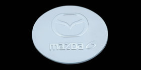 Mazda 6 2003–2008 Tankdækselbeklædning (rustfrit stål) foto 1