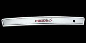 Mazda 6 2003–2008 Kromliste med rød LED-belysning (plast) foto 1