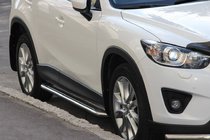 Mazda CX-3 2015– Sidetrin KB001 (rustfrit stål) foto 1