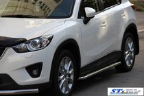 Mazda CX-3 2015– Sidetrin KB001 (rustfrit stål) foto 2