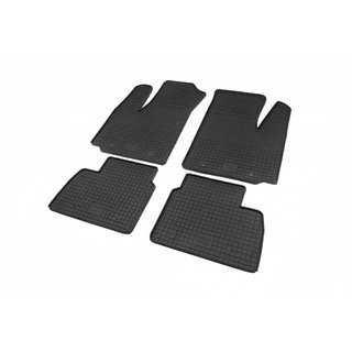 Gummimåtter til kabinen (4 stk., Polytep) Fiat Doblo I 2001–2005 foto 1