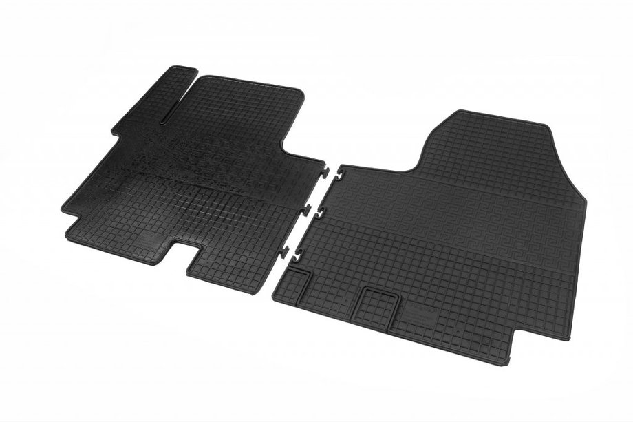 Nissan Primastar 2002–2014 Gummimåtter (2 stk., Interplast) Image