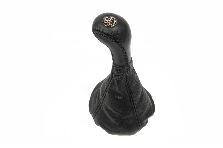 ВАЗ 2108-2109 1984–2011 Gearmanchet med gearknop (sort, læder) Image