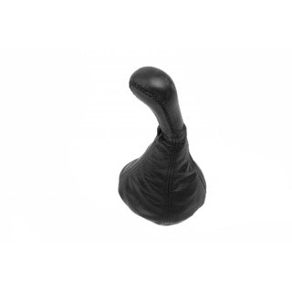 Universel gearmanchet med gearknop (sort, læder) foto 1