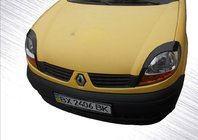 Renault Kangoo 1998–2008 Lygtevipper til forlygter (2 stk., sort ABS) (2003-2008) Mat sort foto 1