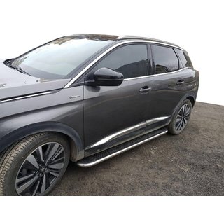 Maydos V2 sidetrin (2 stk., aluminium/rustfrit stål) Peugeot 3008 2016–2023 foto 1