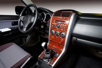 Suzuki Grand Vitara 2005–2017 Instrumentbordbeklædning Aluminium foto 5