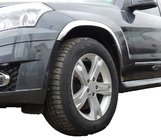 Mercedes GLK-klasse X204 2008–2015 Skærmkantlister (4 stk., rustfrit stål) foto 1