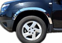 Renault Duster 2008–2017 Skærmkantlister (4 stk., rustfrit stål) foto 1