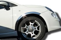 Fiat 500/500L 2013–2022 Skærmkantlister (4 stk., rustfrit stål) foto 1
