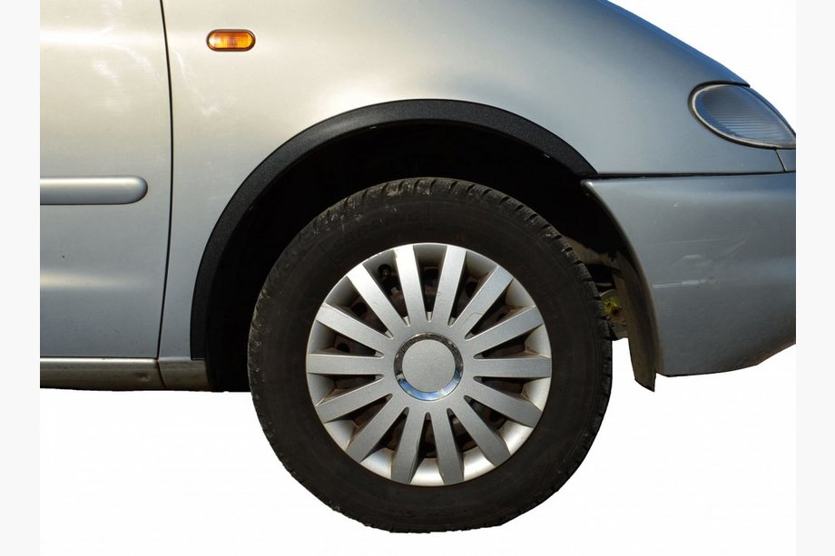 Jaguar X-Type 2001–2009 Hjulbuekanter (4 stk., sorte) Image