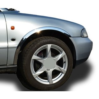 Skærmkantlister (4 stk., rustfrit stål) Audi A4 B5 1994–2001 foto 1