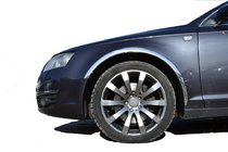 Audi A6 C6 2004–2011 Skærmkantlister (4 stk., rustfrit stål) foto 1