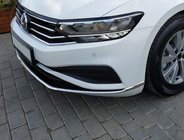 Volkswagen Passat B8 2015–2023 Kromlister til forreste kofanger (2019+, 3 stk., rustfrit stål) OmsaLine - italiensk rustfrit stål foto 1