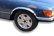 Mercedes W107 1971–1989 Skærmkantlister (4 stk., rustfrit stål) foto 1