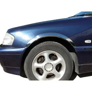 Skærmkantlister (4 stk., rustfrit stål)