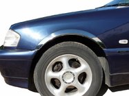 Mercedes C-klasse W202 1993–2001 Skærmkantlister (4 stk., rustfrit stål) foto 1