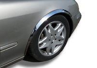 Mercedes S-class W220 1998–2005 Skærmkantlister (4 stk., rustfrit stål) foto 1