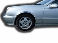 Mercedes CLK W208 1997–2002 Skærmkantlister (4 stk., rustfrit stål) foto 1